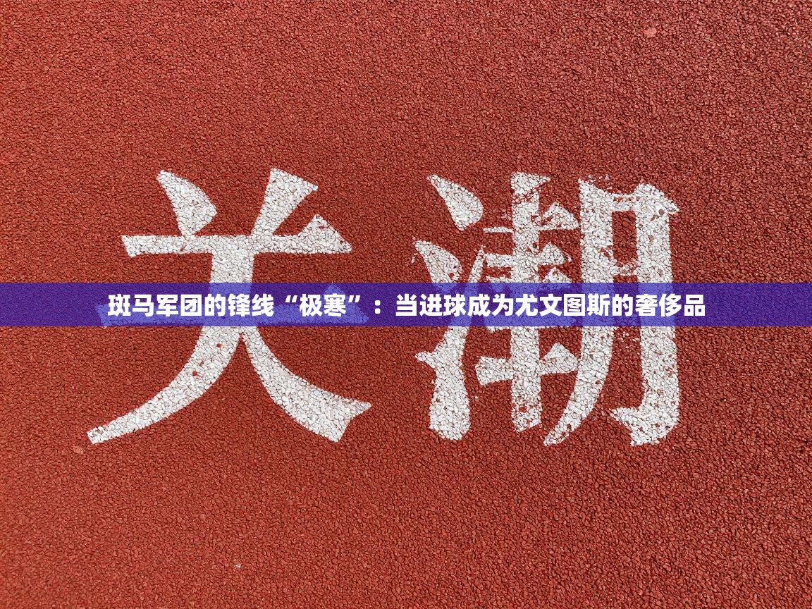 斑马军团的锋线“极寒”：当进球成为尤文图斯的奢侈品  第1张