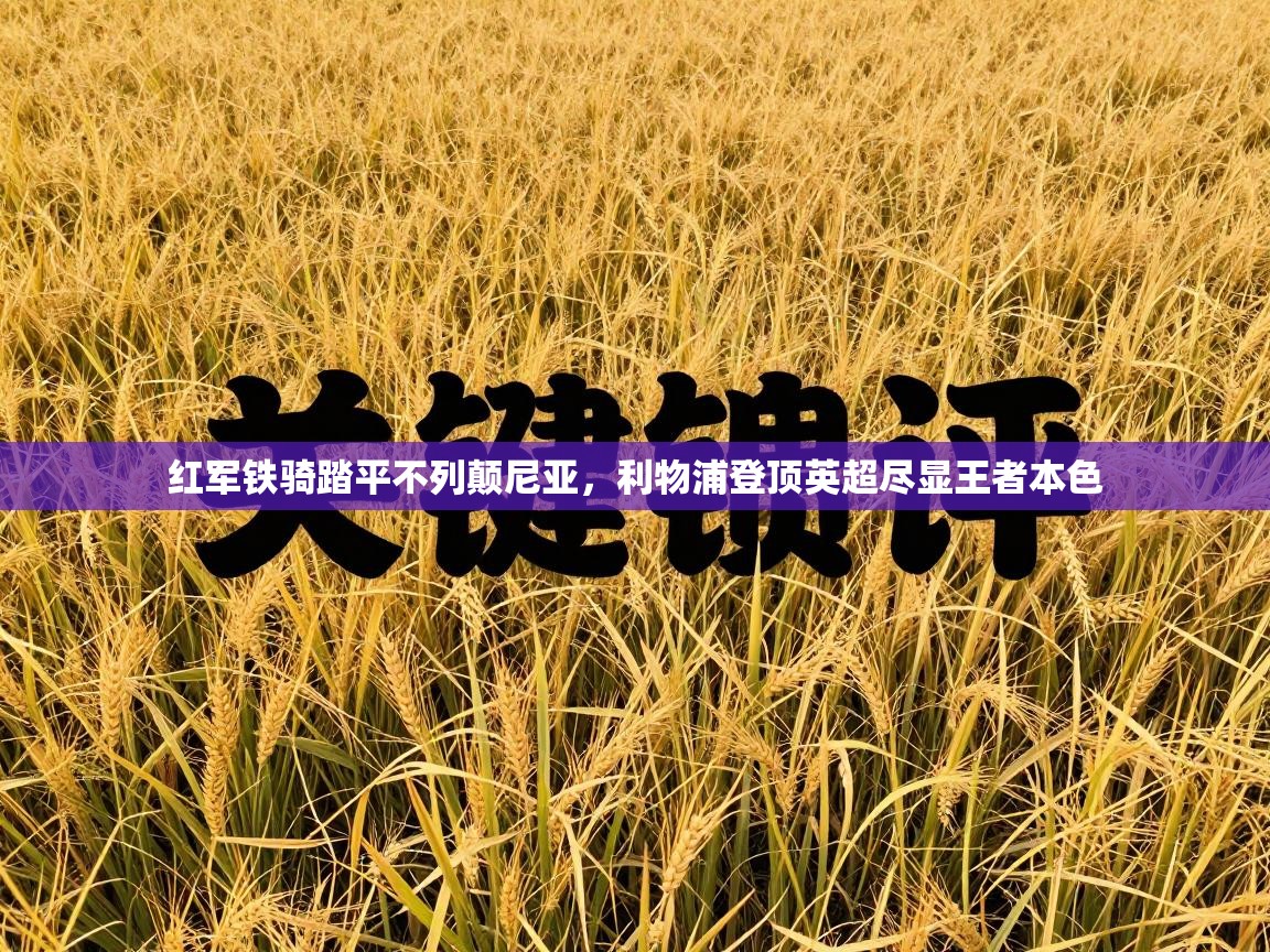 红军铁骑踏平不列颠尼亚，利物浦登顶英超尽显王者本色  第2张