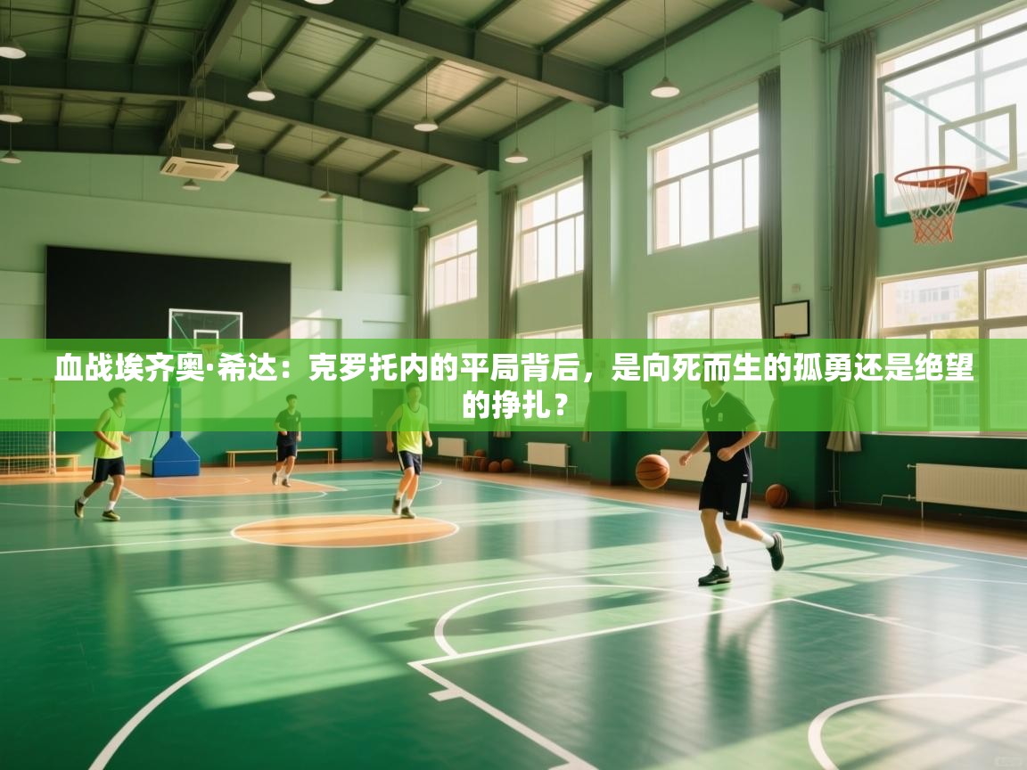 血战埃齐奥·希达：克罗托内的平局背后，是向死而生的孤勇还是绝望的挣扎？  第1张